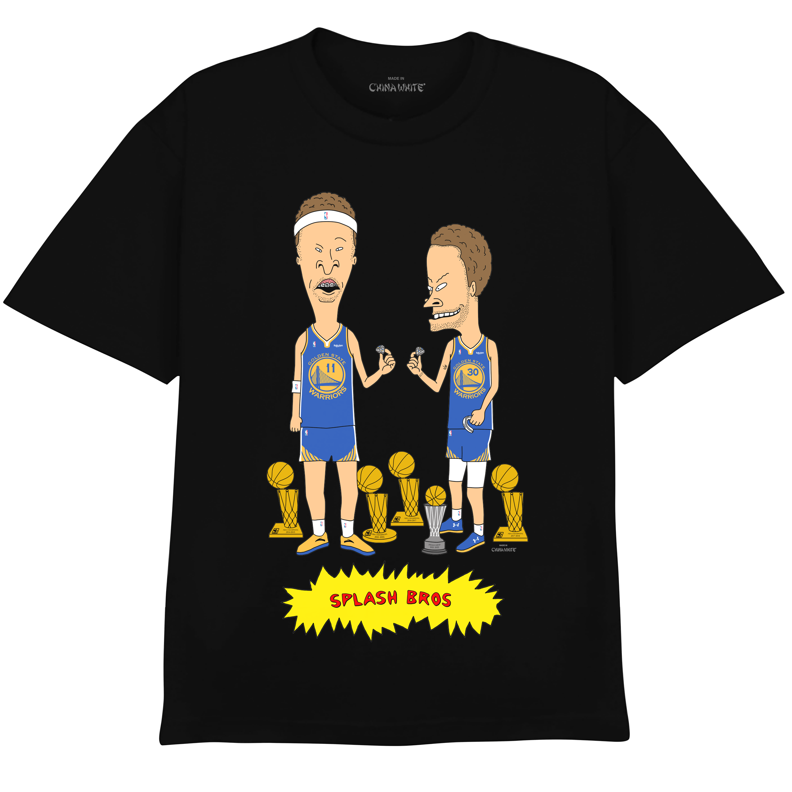 BEAVIS AND BUTTHEAD SPLASH BROS – Made In China White